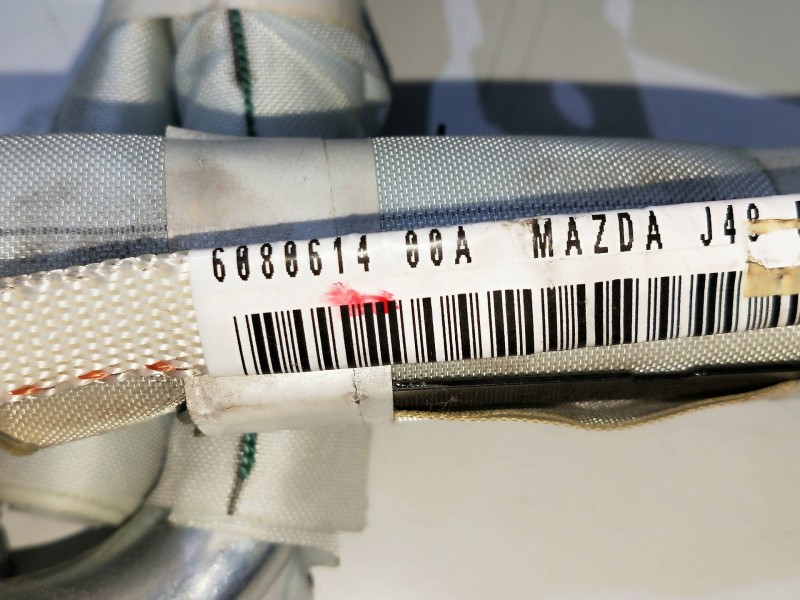 Recambio de airbag cortina delantero derecho para mazda 3 berlina (bk) referencia OEM IAM 608061400A   Recambio de airbag cortina delantero derecho para mazda 3 berlina (bk) referencia OEM IAM 608061400A