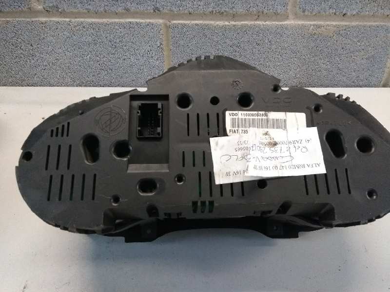 Recambio de cuadro instrumentos para alfa romeo 147 (190) 1.6 16v cat referencia OEM IAM 735290179 110008953005 