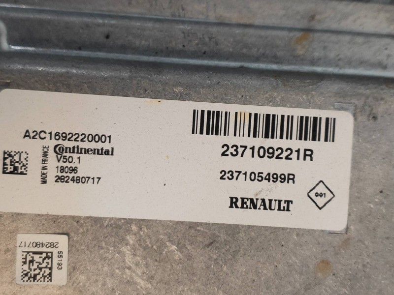 Recambio de centralita motor uce para renault captur life referencia OEM IAM A2C1692220001 237109221R 237105499R