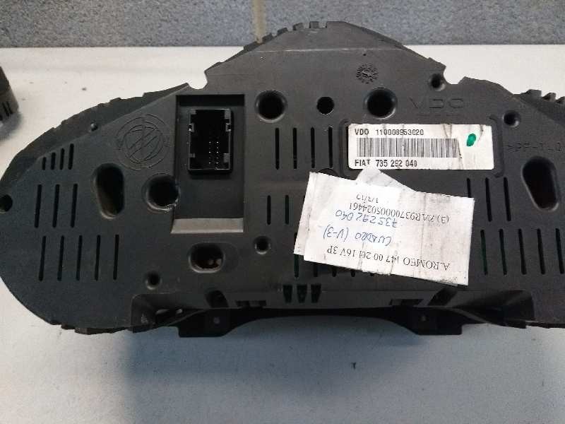 Recambio de cuadro instrumentos para alfa romeo 147 (190) 2.0 16v cat referencia OEM IAM 735292040 110008953020 