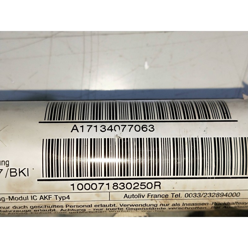 Recambio de airbag cortina delantero izquierdo para mini mini (r56) cooper d referencia OEM IAM A17134077063  