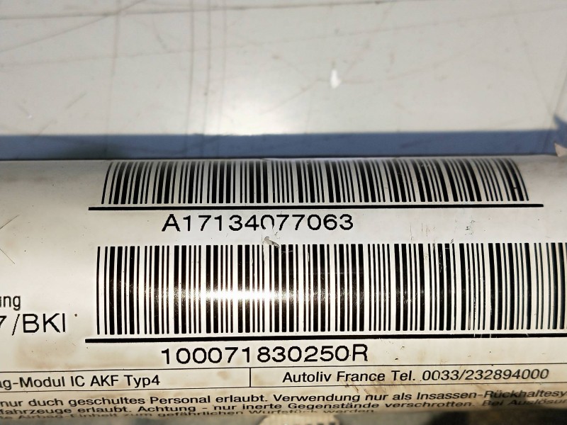 Recambio de airbag cortina delantero izquierdo para mini mini (r56) cooper d referencia OEM IAM A17134077063  