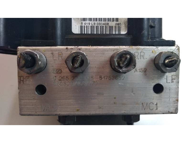 Recambio de abs para alfa romeo 147 (190) 1.6 16v cat referencia OEM IAM 0265233335 0265900321 51753652