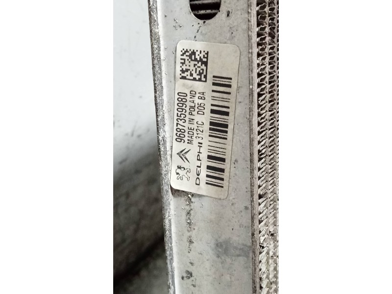 Recambio de radiador agua para citroen c5 berlina seduction referencia OEM IAM 9687359980  