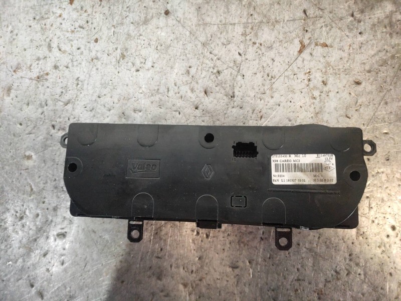 Recambio de mando calefaccion / aire acondicionado para renault captur life referencia OEM IAM 275105430R E1149752B 