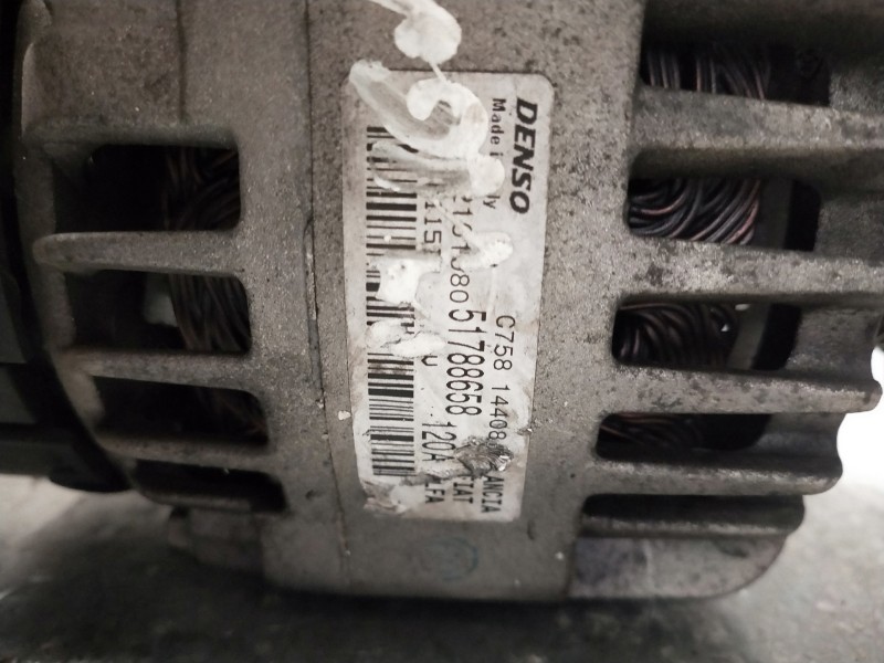 Recambio de alternador para fiat bravo (198) 1.4 16v t jet active referencia OEM IAM 51788658 DENSO 