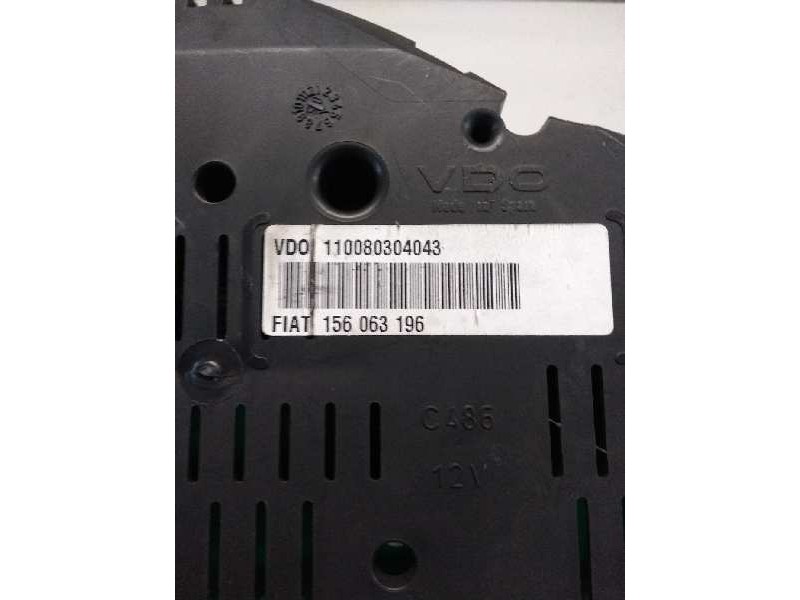 Recambio de cuadro instrumentos para alfa romeo 147 (190) 1.6 16v cat referencia OEM IAM 156063196 110080304043 