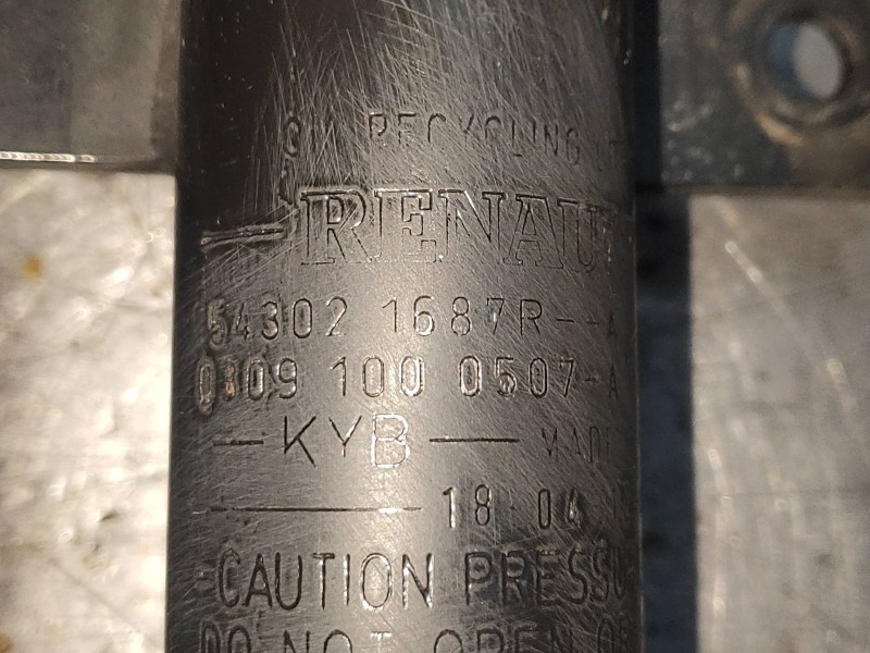 Recambio de amortiguador delantero izquierdo para renault captur life referencia OEM IAM 543021687R 03091000507 