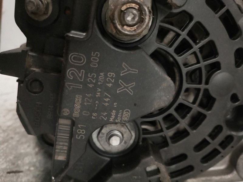Recambio de alternador para fiat stilo (192) 1.6 16v dynamic (04.2006) referencia OEM IAM 0124425002 BOSCH 