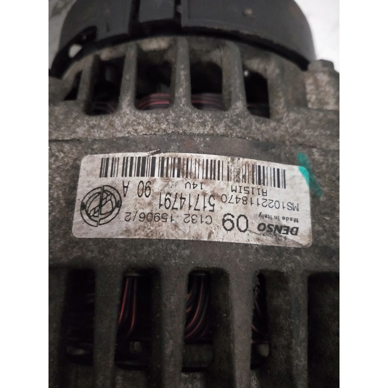 Recambio de alternador para fiat stilo (192) 1.4 16v active (05.2004) referencia OEM IAM 51714791 DENSO 