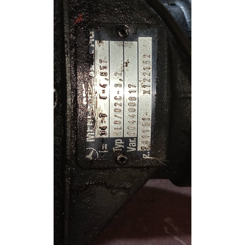 Recambio de puente trasero para mercedes 512 d 2.9 td referencia OEM IAM 34.7 RUEDA GEMELA DISCO