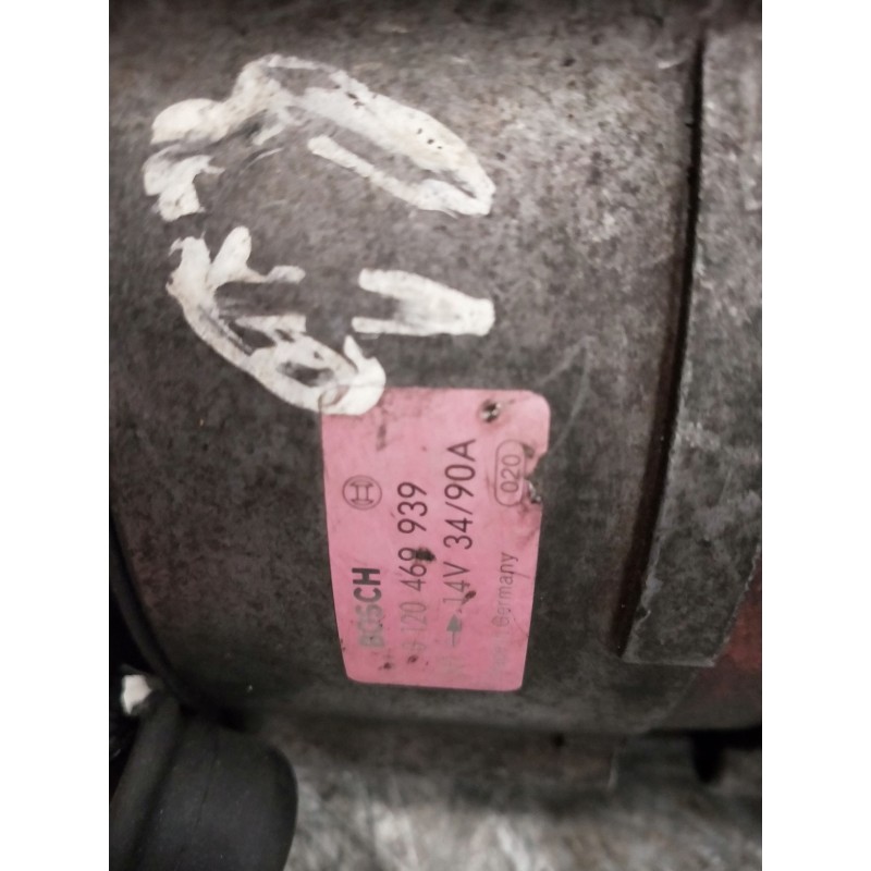 Recambio de alternador para fiat tempra berlina (159) 1.9 d / s (i) referencia OEM IAM 0120469939 BOSCH 