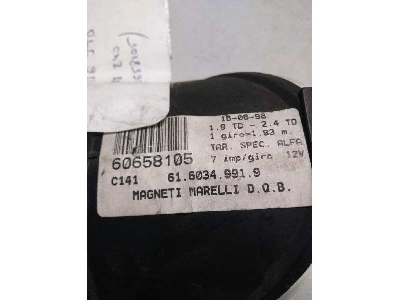 Recambio de cuadro cuentakm para alfa romeo 156 (116) referencia OEM IAM 60658105 6160349919  Recambio de cuadro cuentakm para alfa romeo 156 (116) referencia OEM IAM 60658105 6160349919