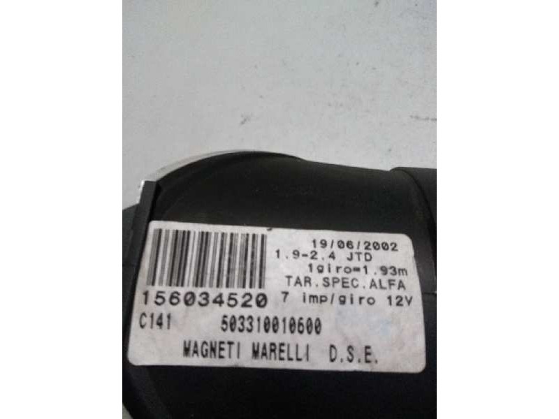 Recambio de cuadro cuentakm para alfa romeo 156 (116) 2.4 jtd distinctive referencia OEM IAM 156034520 503310010600 