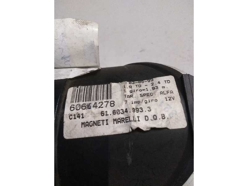 Recambio de cuadro cuentakm para alfa romeo 156 (116) referencia OEM IAM 60664278 6160349933  Recambio de cuadro cuentakm para alfa romeo 156 (116) referencia OEM IAM 60664278 6160349933