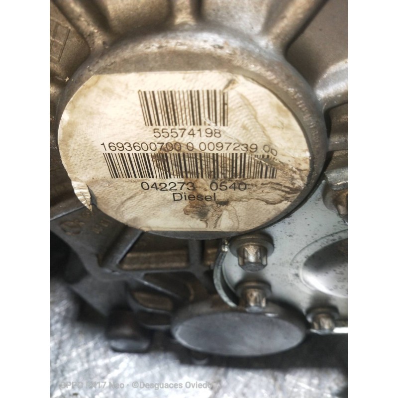 Recambio de caja cambios para mercedes clase a (w169) a 200 cdi (169.308) referencia OEM IAM 1693600700 711640 00097239