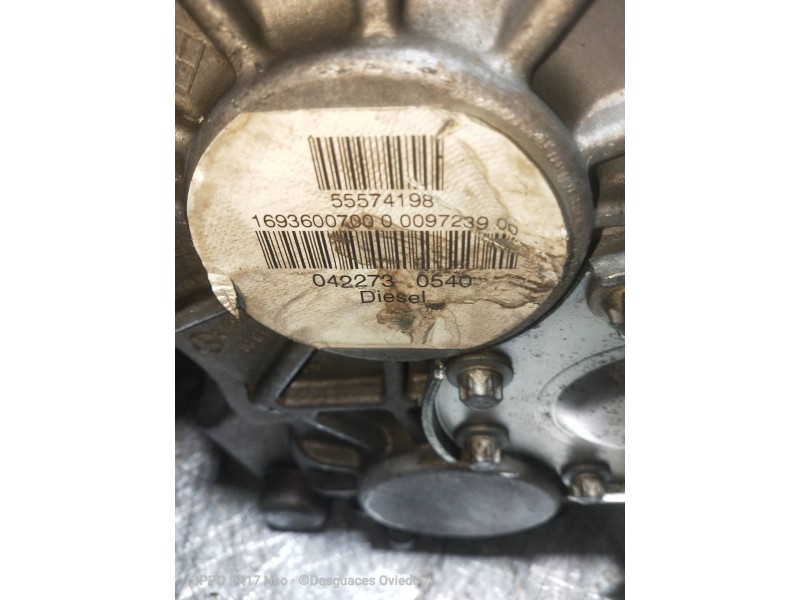 Recambio de caja cambios para mercedes clase a (w169) a 200 cdi (169.308) referencia OEM IAM 1693600700 711640 00097239