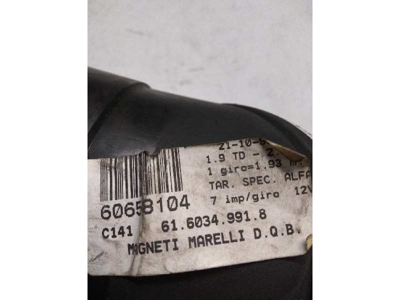 Recambio de cuadro cuentakm para alfa romeo 156 (116) 1.9 jtd cat referencia OEM IAM 60658104 6160349918 