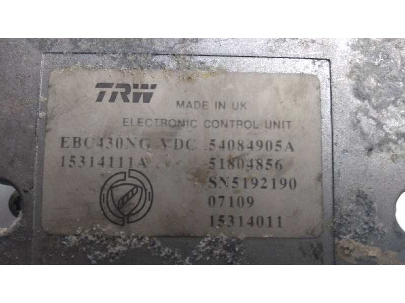 Recambio de abs para alfa romeo 159 (140) 1.9 jtd (m) 16v cat referencia OEM IAM 15314111A 51804856 15314011 67112760