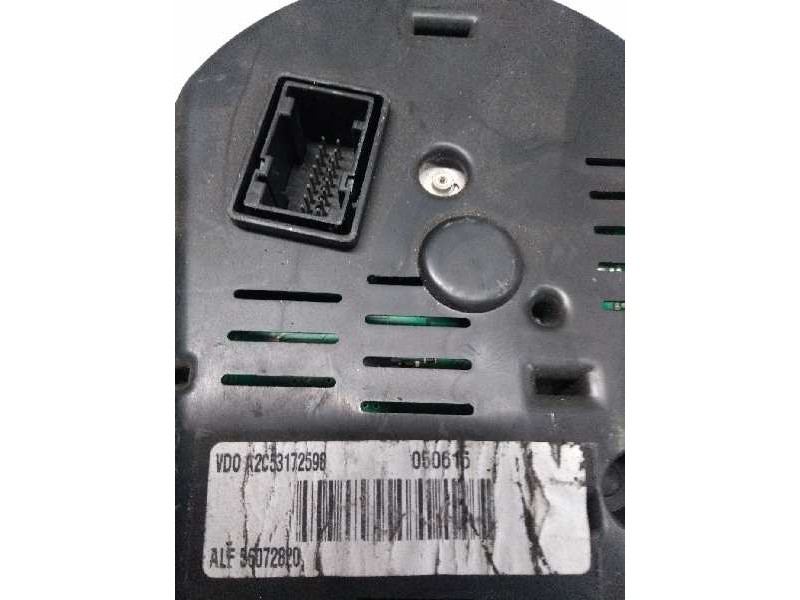Recambio de cuadro instrumentos para alfa romeo 159 (140) 1.9 jtd cat referencia OEM IAM 56072820 A2C53172598 0156072820