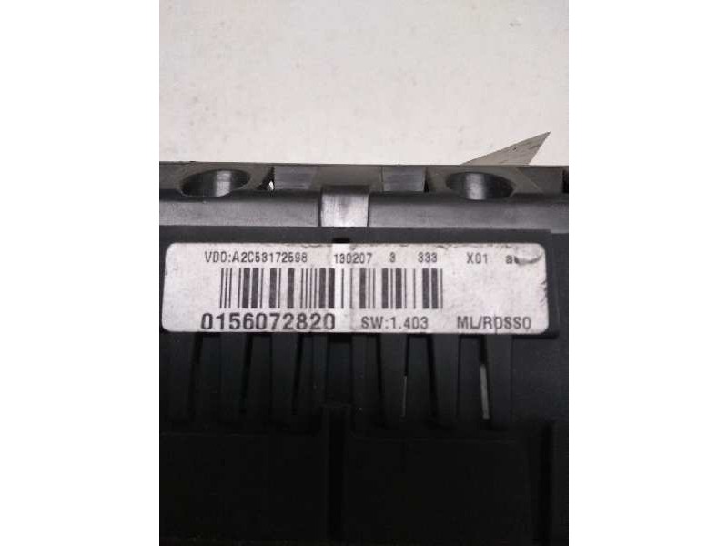 Recambio de cuadro instrumentos para alfa romeo 159 (140) 1.9 jtd cat referencia OEM IAM 56072820 A2C53172598 0156072820