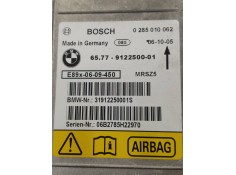 Recambio de centralita airbag para bmw serie 3 coupe (e92) 325i referencia OEM IAM 0285010062 6577912250001  2