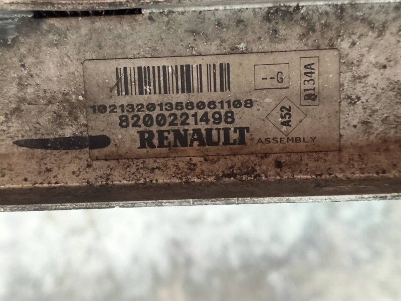 Recambio de radiador agua para renault clio iii confort dynamique referencia OEM IAM 8200221498  