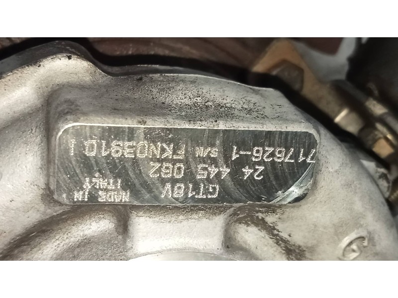 Recambio de turbocompresor para opel vectra c berlina club referencia OEM IAM 7176261 24445062 