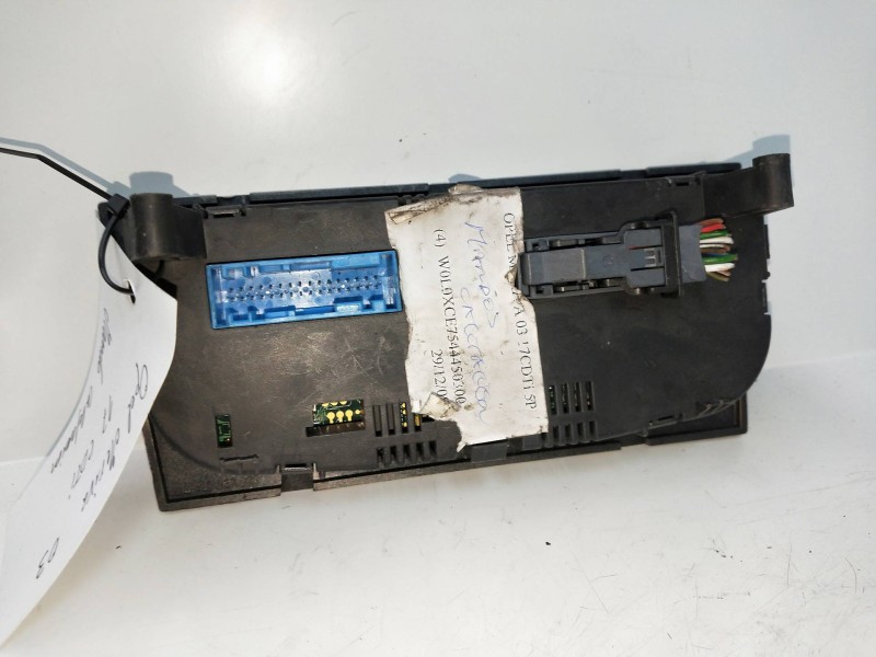 Recambio de mando calefaccion / aire acondicionado para opel meriva 1.7 16v dti cat (y 17 dt / lr6) referencia OEM IAM 96252136 