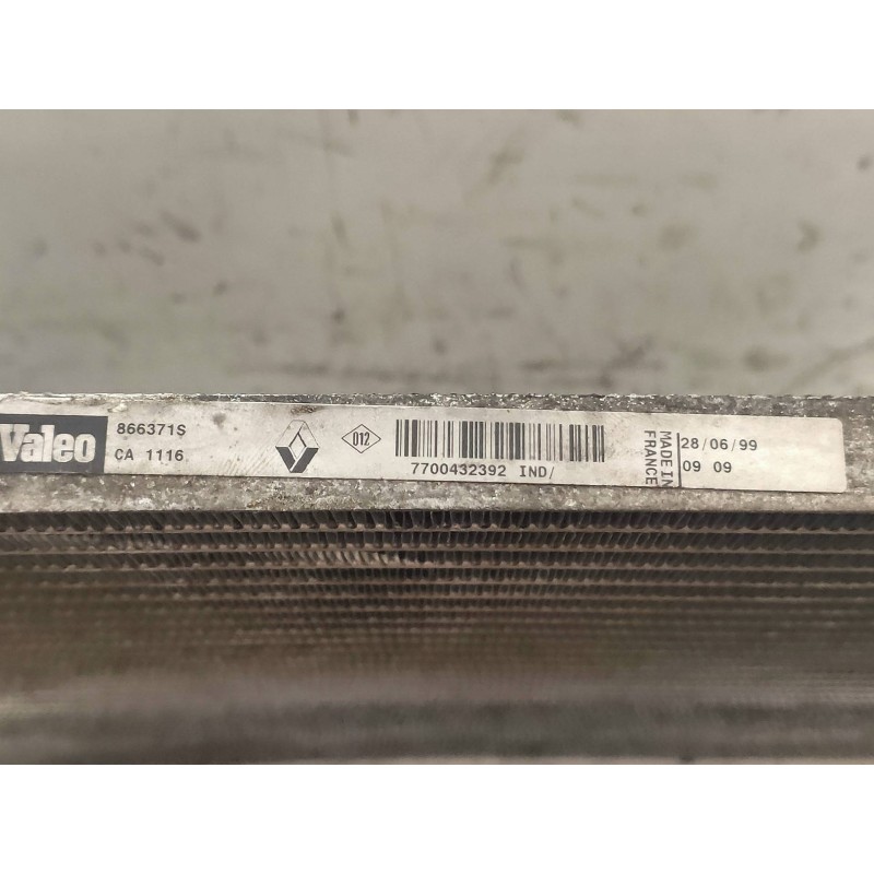 Recambio de condensador / radiador aire acondicionado para renault megane i scenic (ja0) 1.9 d alize referencia OEM IAM 77004323
