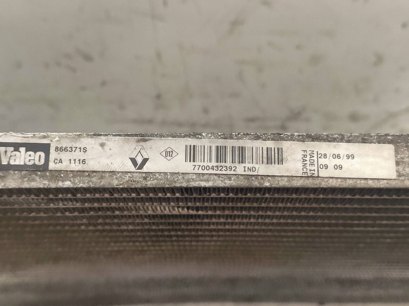Recambio de condensador / radiador aire acondicionado para renault megane i scenic (ja0) 1.9 d alize referencia OEM IAM 77004323