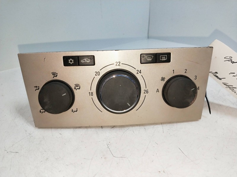 Recambio de mando calefaccion / aire acondicionado para opel astra h berlina 1.7 16v cdti referencia OEM IAM 13247811 90151366 
