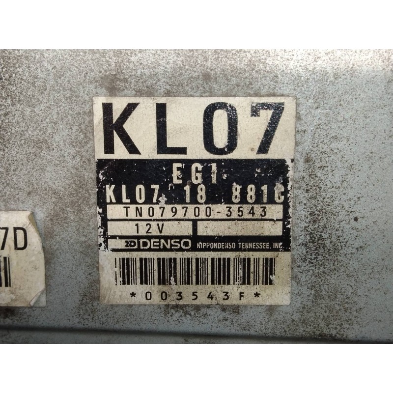 Recambio de centralita motor uce para ford probe 2.5 v6 24v cat referencia OEM IAM KL0718881C TN0797003543 KL07