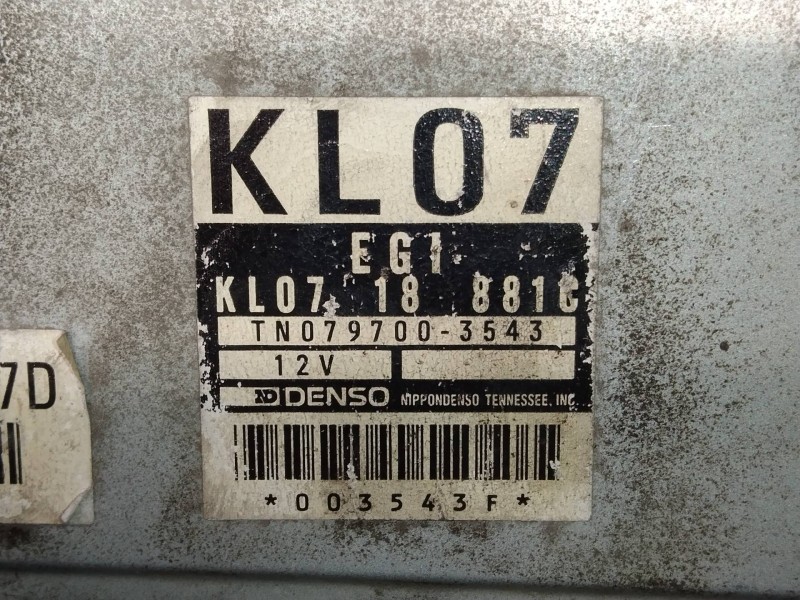 Recambio de centralita motor uce para ford probe 2.5 v6 24v cat referencia OEM IAM KL0718881C TN0797003543 KL07