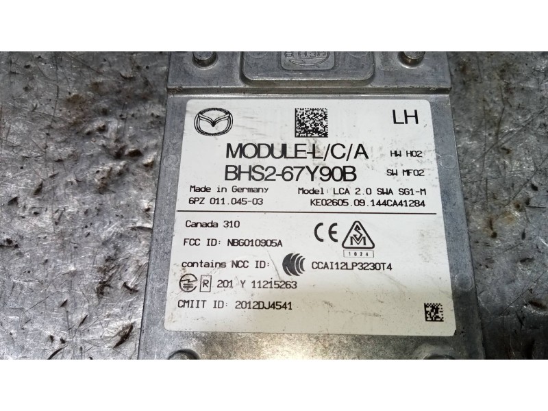 Recambio de modulo electronico para mazda 3 lim. () luxury referencia OEM IAM BHS267Y90B  