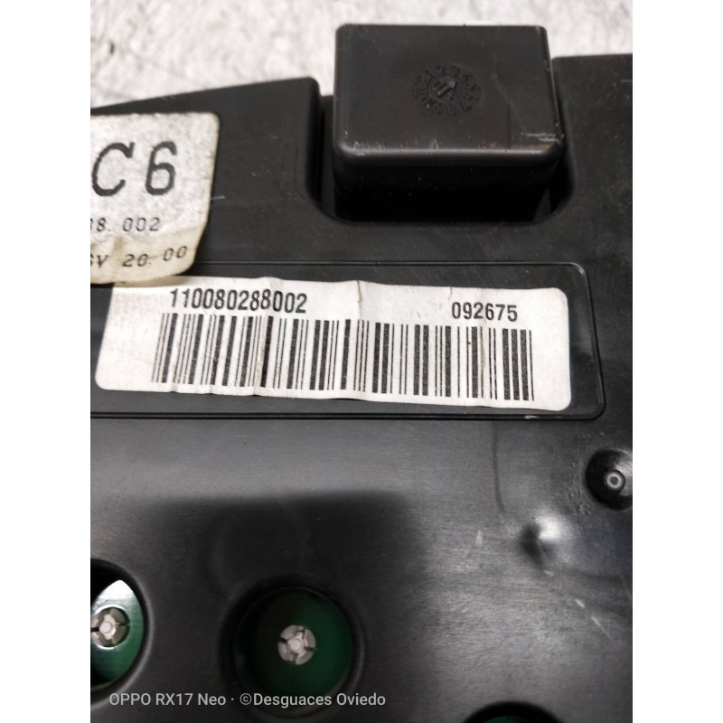 Recambio de cuadro instrumentos para toyota corolla (e12) 1.4 d-4d luna compact referencia OEM IAM 8380002C60 110080288002 