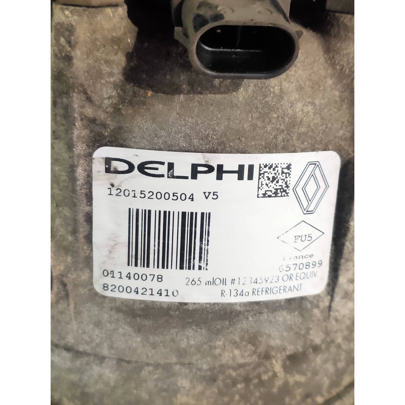 Recambio de compresor aire acondicionado para renault laguna ii grandtour (kg0) expression pack referencia OEM IAM 8200421410 01