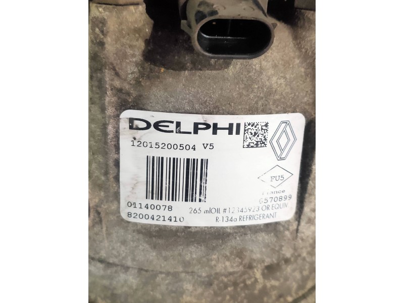 Recambio de compresor aire acondicionado para renault laguna ii grandtour (kg0) expression pack referencia OEM IAM 8200421410 01