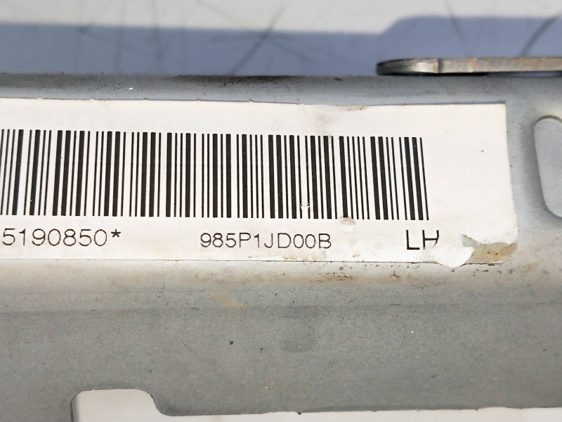 Recambio de airbag cortina delantero izquierdo para nissan qashqai (j10) visia referencia OEM IAM 985P1JD00B  