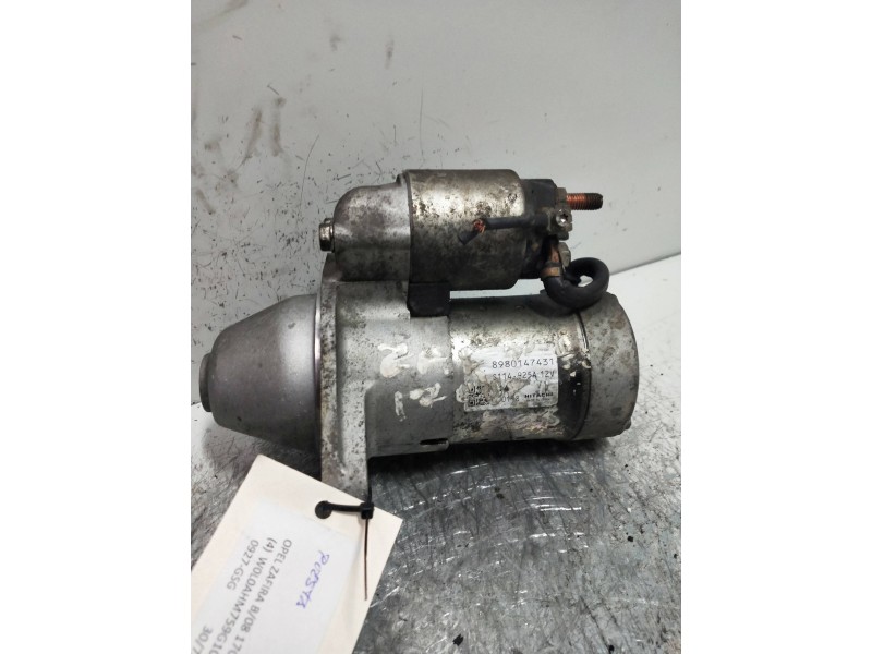 Recambio de motor arranque para opel zafira b cosmo referencia OEM IAM 8980147431 HITACHI 17CDTI