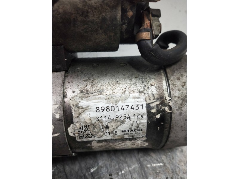 Recambio de motor arranque para opel zafira b cosmo referencia OEM IAM 8980147431 HITACHI 17CDTI