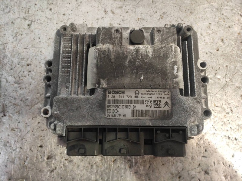 Recambio de centralita motor uce para peugeot 5008 premium referencia OEM IAM 0281014729 9665674480 9653958980 