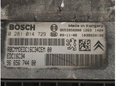 Recambio de centralita motor uce para peugeot 5008 premium referencia OEM IAM 0281014729 9665674480 9653958980  2