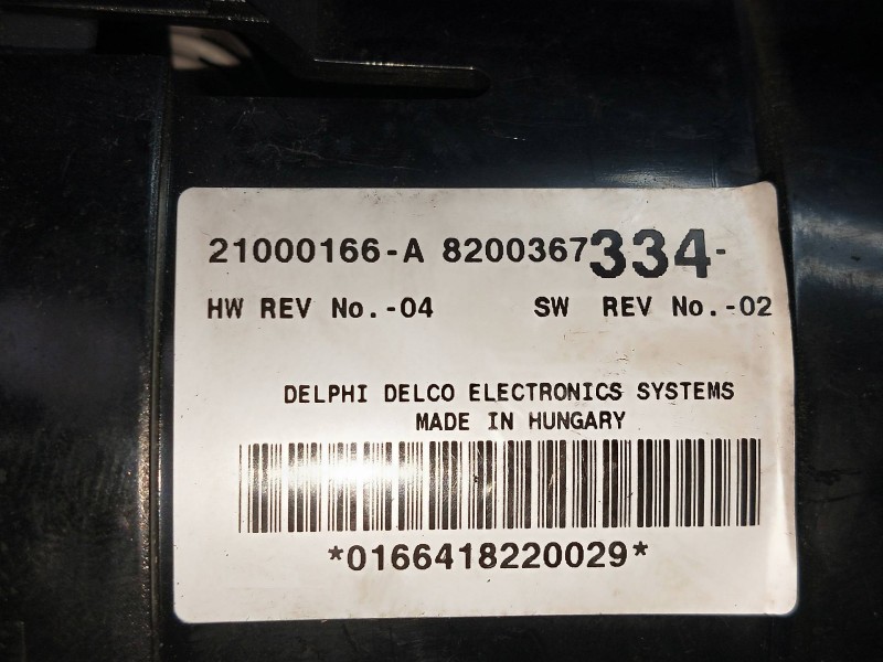 Recambio de mando calefaccion / aire acondicionado para renault espace iv (jk0) 2.2 dci turbodiesel referencia OEM IAM 21000166A