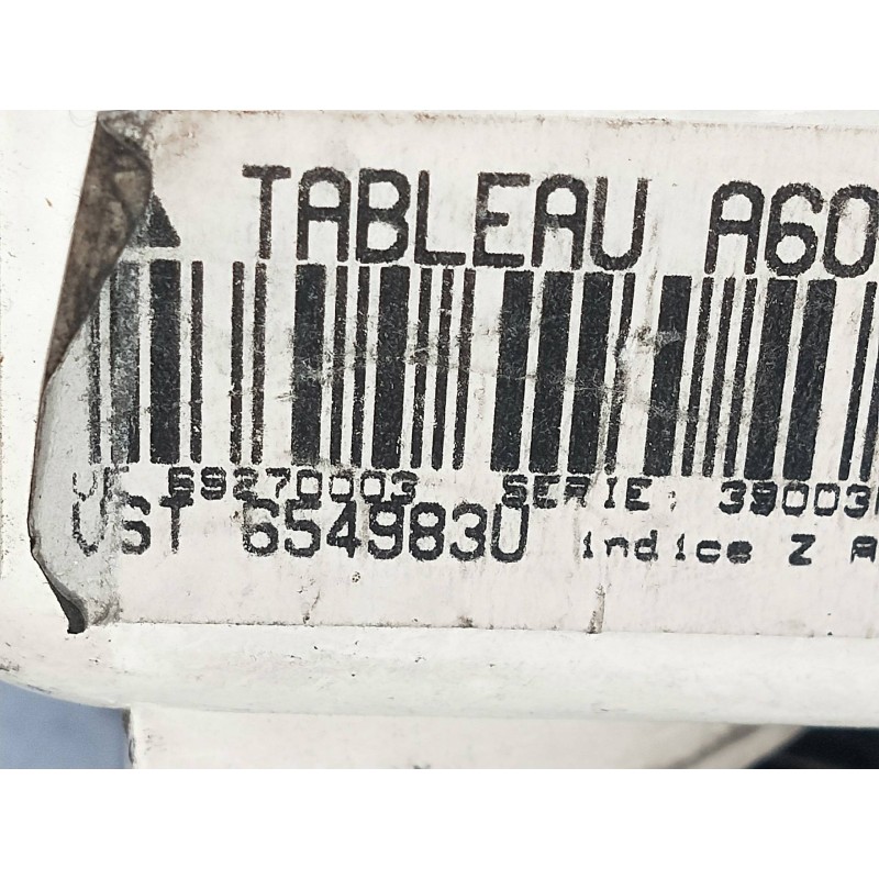 Recambio de mando calefaccion / aire acondicionado para renault clio ii fase i (b/cbo) referencia OEM IAM 69270003 654983U 