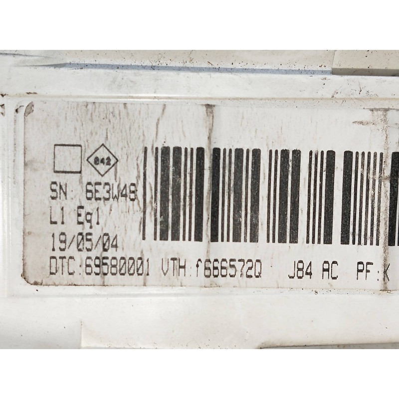 Recambio de mando calefaccion / aire acondicionado para renault scenic ii 1.5 dci diesel referencia OEM IAM 69588001 F666572Q 