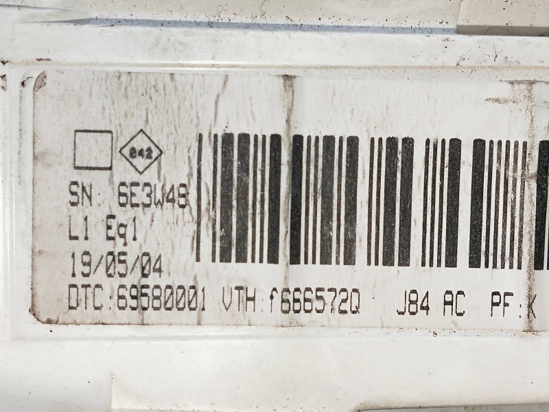 Recambio de mando calefaccion / aire acondicionado para renault scenic ii 1.5 dci diesel referencia OEM IAM 69588001 F666572Q 