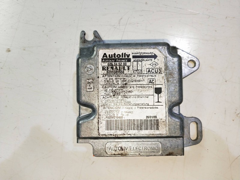 Recambio de kit airbag para nissan interstar mod. 04 (x70) 2.5 dci diesel cat referencia OEM IAM   