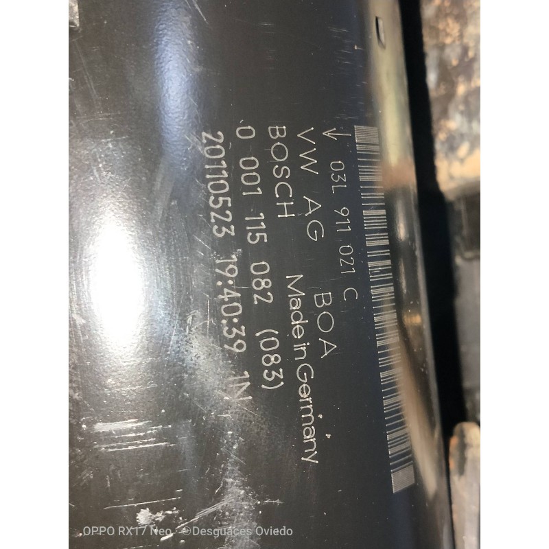 Recambio de motor arranque para audi a4 ber. (b8) 2.0 16v tdi referencia OEM IAM 0001115082 03L911021C 