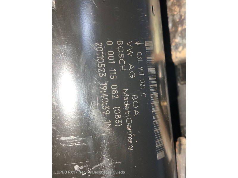 Recambio de motor arranque para audi a4 ber. (b8) 2.0 16v tdi referencia OEM IAM 0001115082 03L911021C 